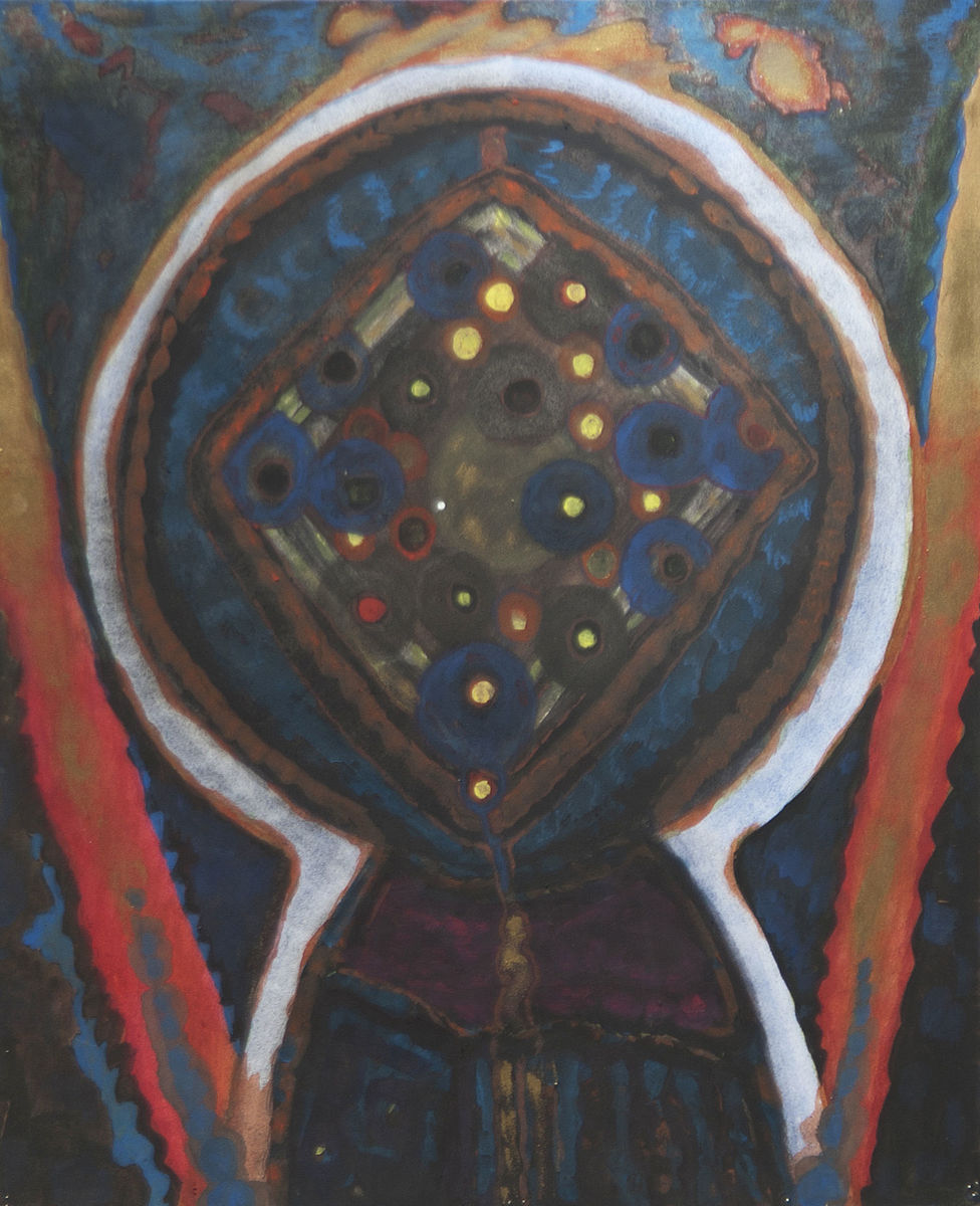 St Michael - paper, tempera 61x50 (2009)