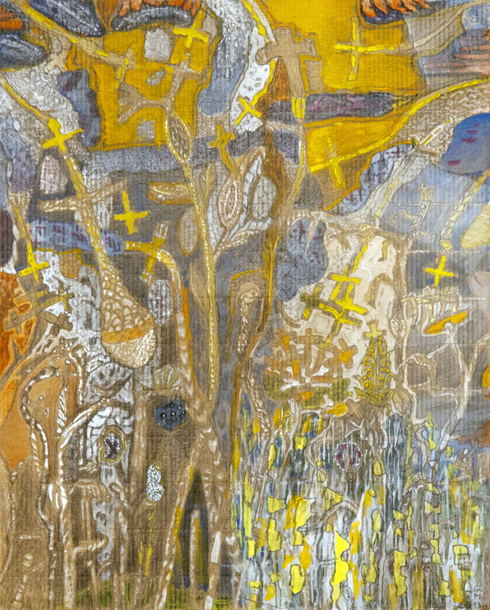 Keresztek kertje - p. cer. temp. 45x36 cm (2013) Keresztek kertje - p. cer. temp. 45x36 cm (2013)