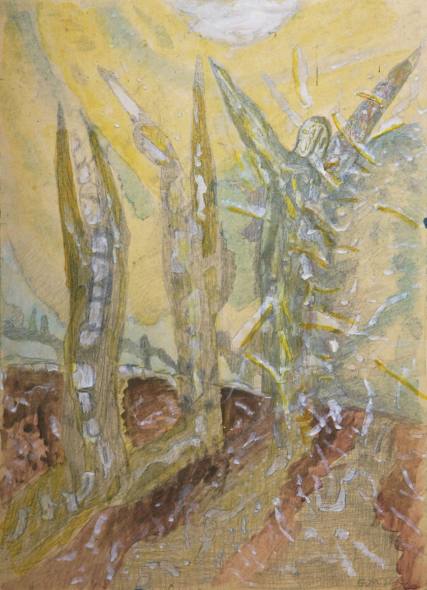 Érkező angyalok - p. cer. 50x36 cm (2012) Érkező angyalok - p. cer. 50x36 cm (2012)