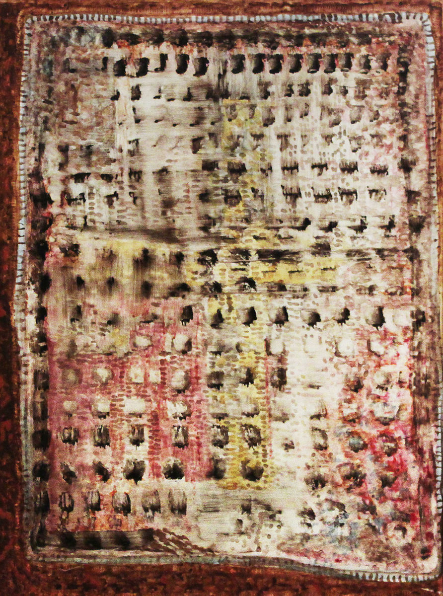 St Veronica's Veil III - paper, tempera 64x47.5 cm (1996)